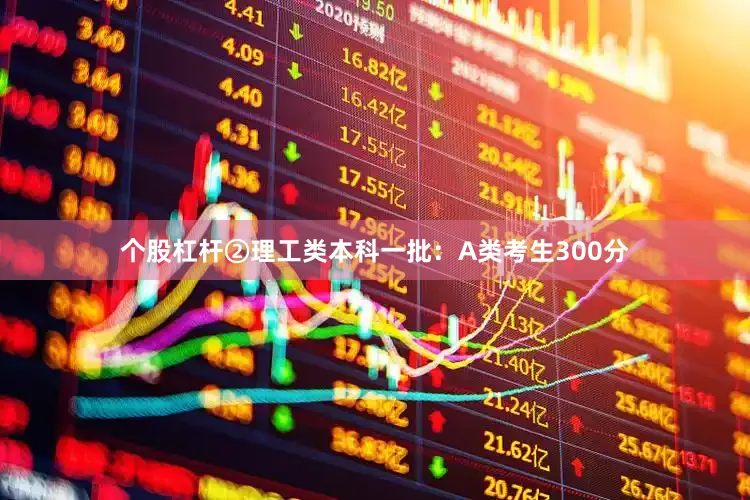 个股杠杆②理工类本科一批：A类考生300分