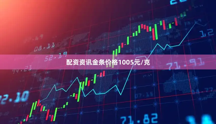 配资资讯金条价格1005元/克
